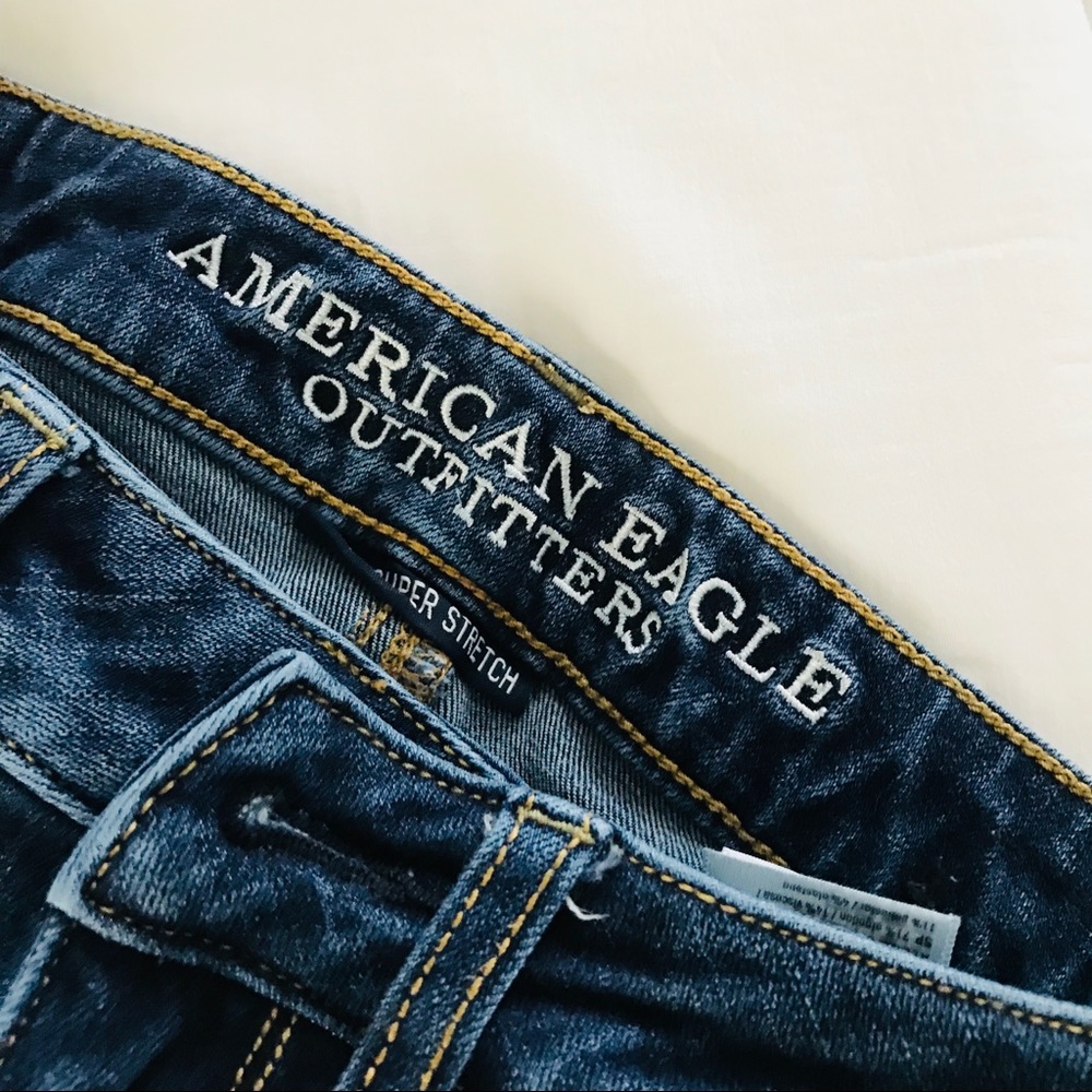 👖 american eagle dark washed jeans👖